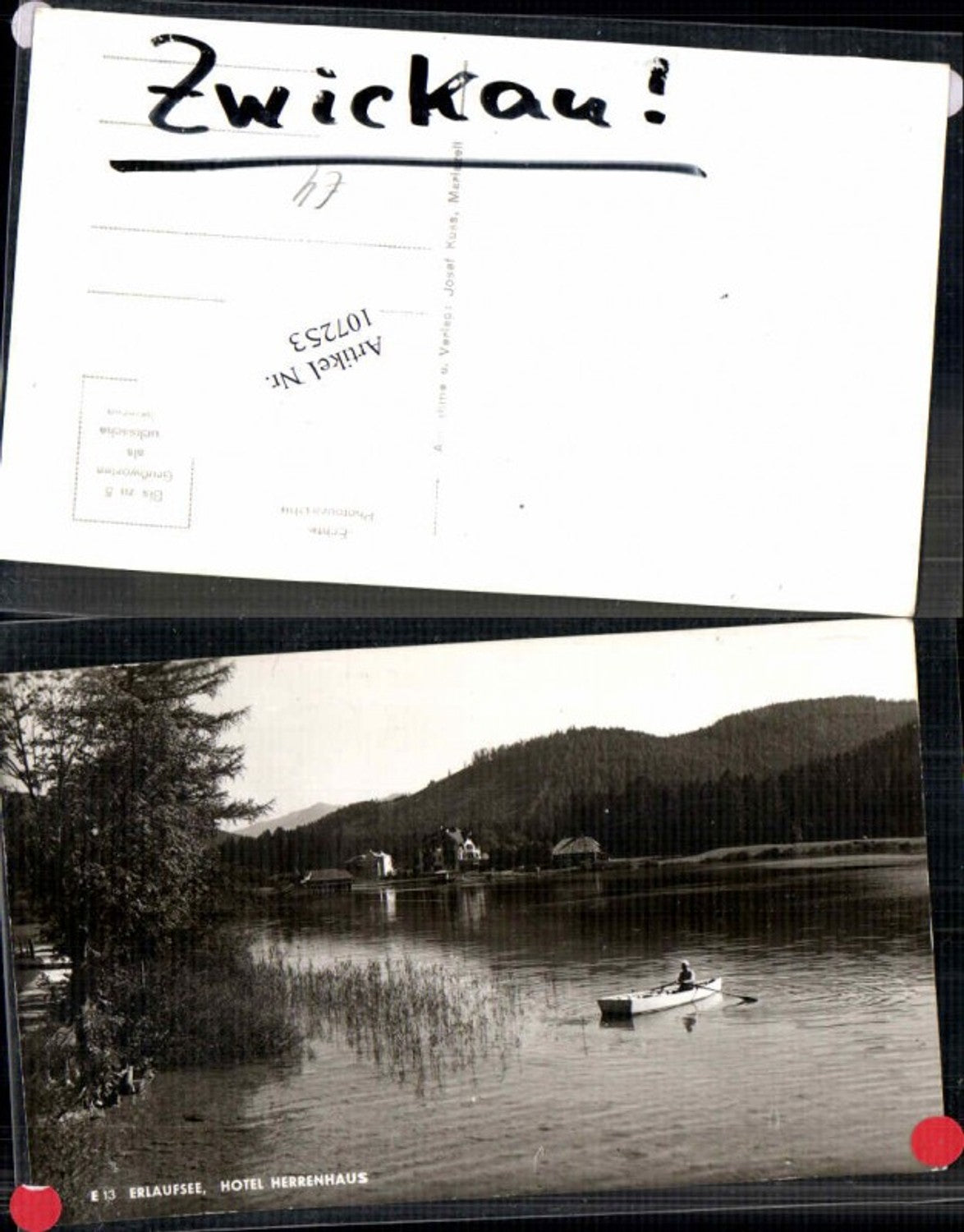 107253,Erlaufsee Hotel Herrenhaus Mitterbach Mariazell Boot