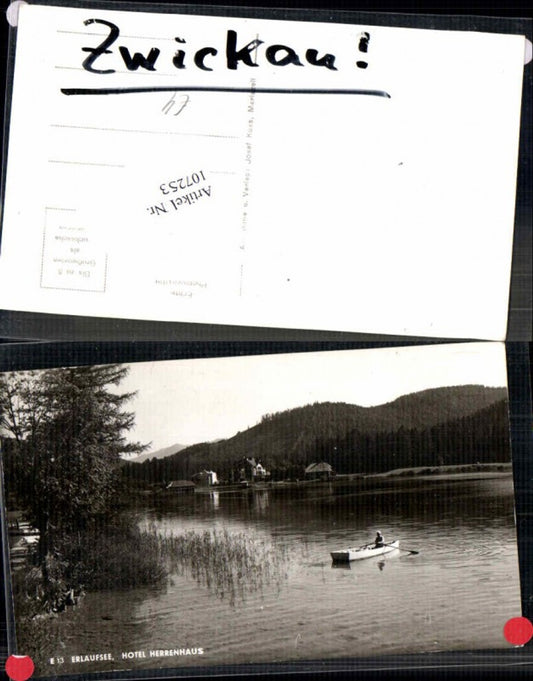 107253,Erlaufsee Hotel Herrenhaus Mitterbach Mariazell Boot