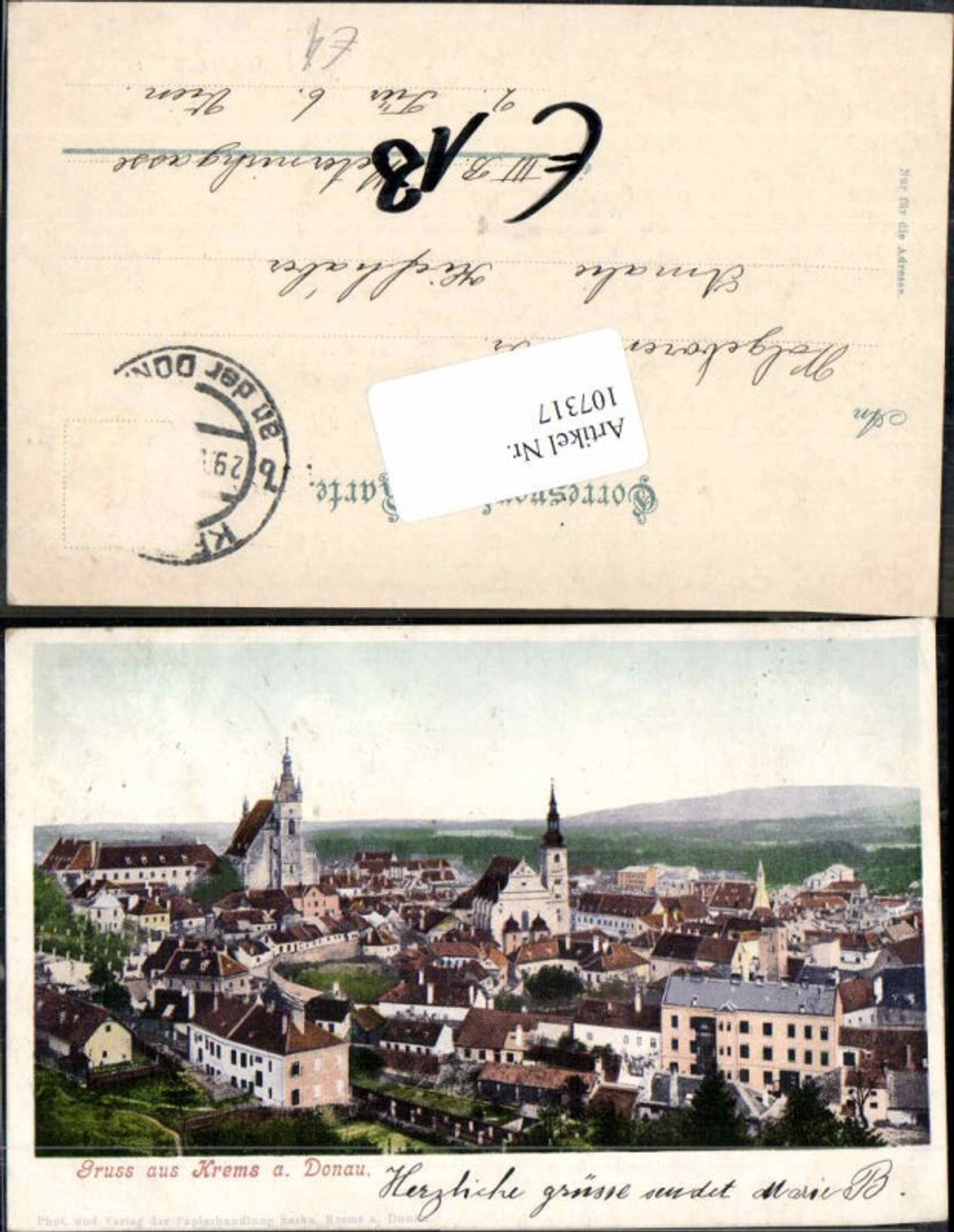 107317,Gruss aus Krems a.d. Donau