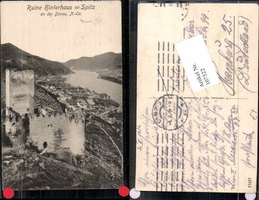 107322,Ruine Hinterhaus b. Spitz a.d. Donau Wachau