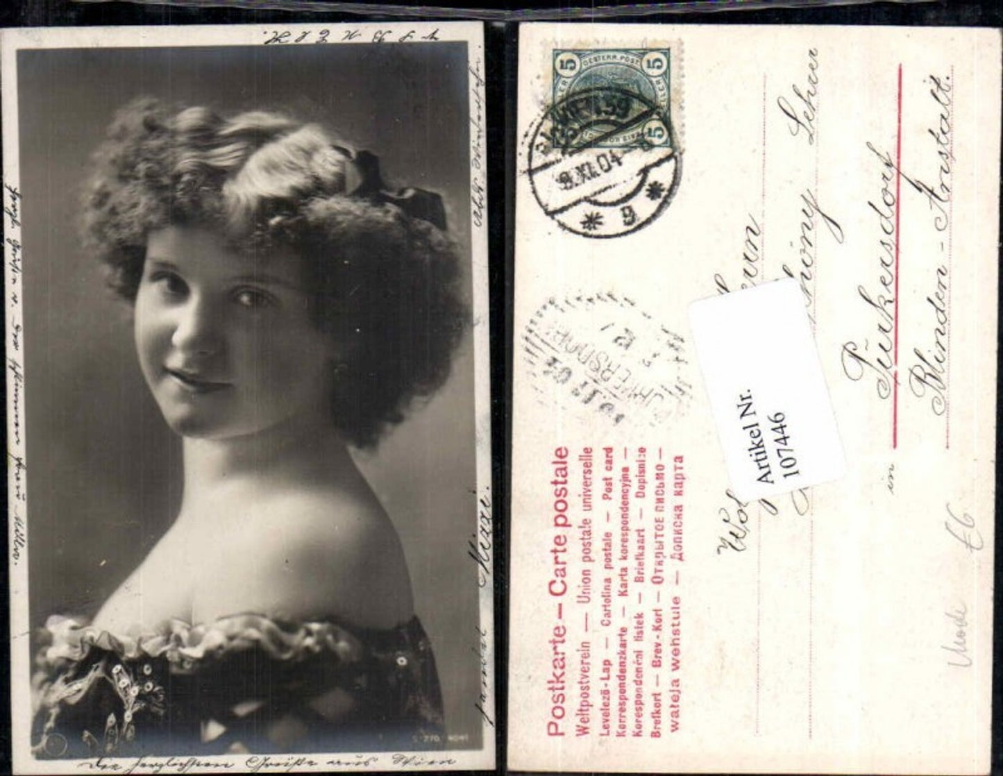 107446,RPH Schöne Frau edwardian Girl Fashion