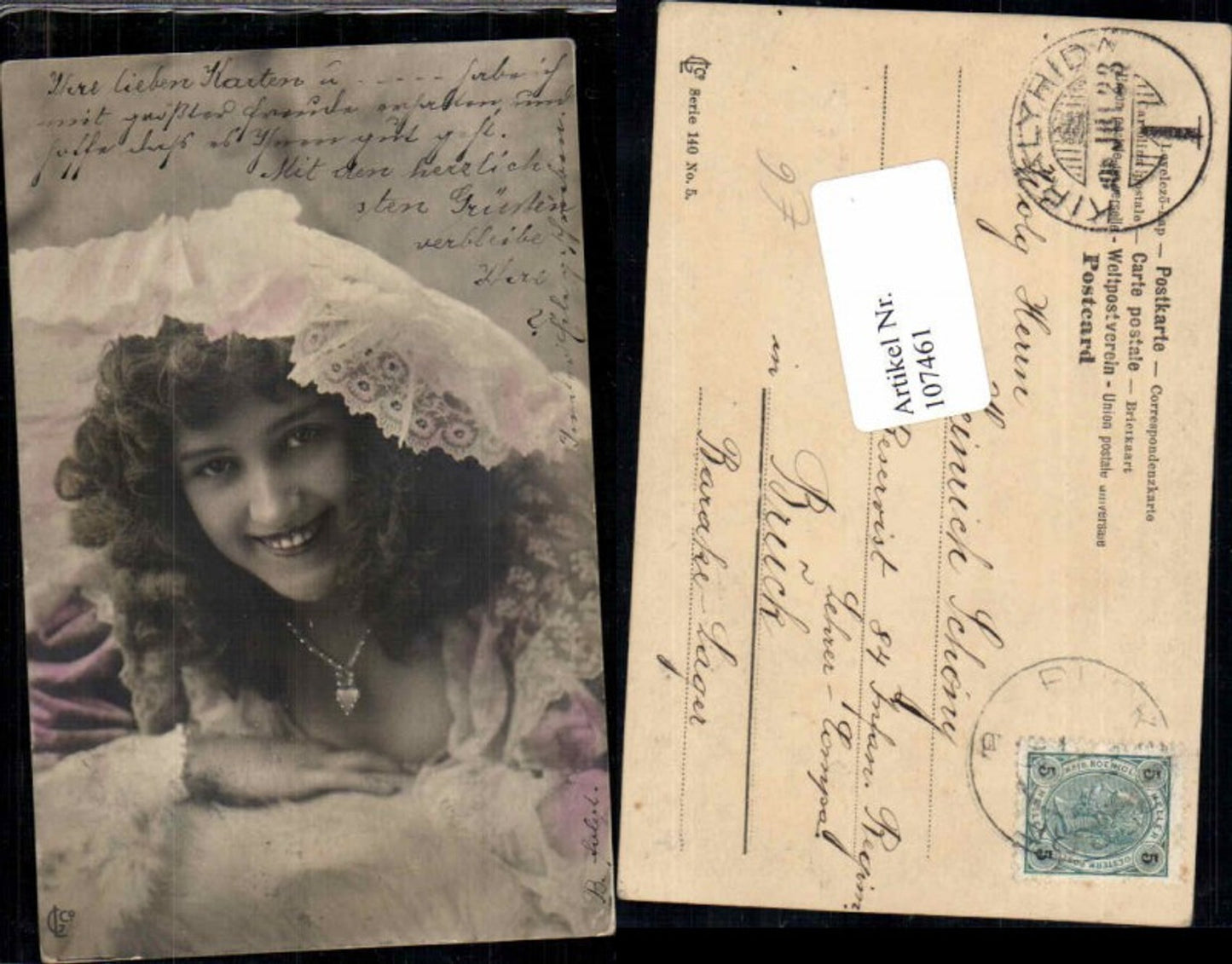 107461,Akt Erotik Mode Halskette Edwardian Risque Girl