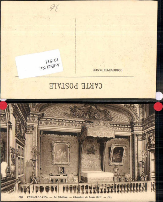 107511,Versailles La Chateau pub LL 126