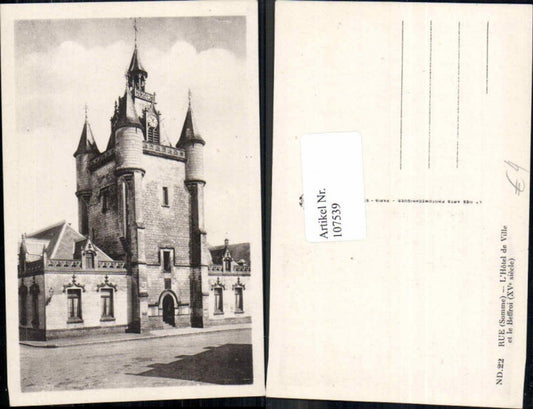 107539,Rue Somme Hotel de Ville et le Beffroi