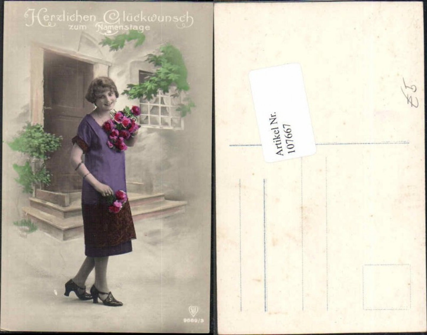 107667,Namenstag Rosen Blumen Schöne Frau