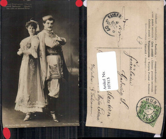 107813,Mizzi Freihardt Rudolf Seibold Lied vom dummen Reiter