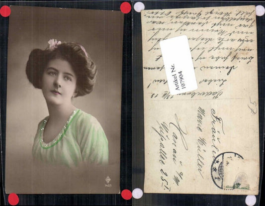 107904, Beautiful Edwardian Girl Fashion Profile Pose Portrait