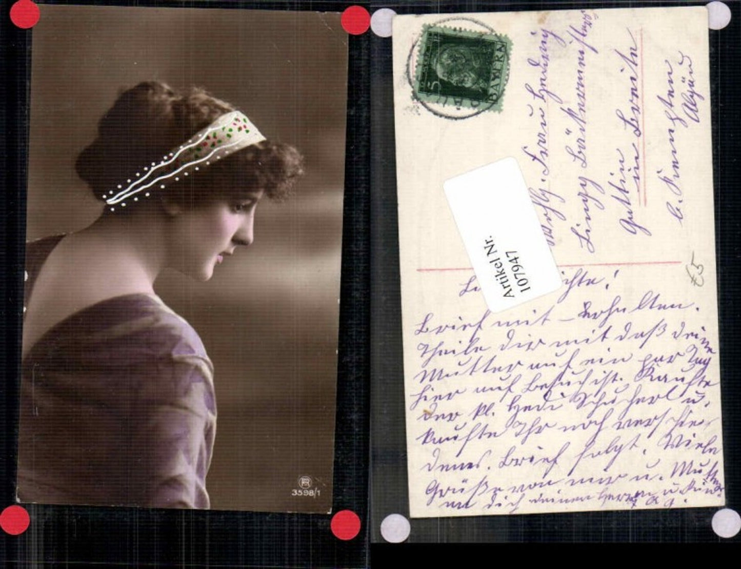 107947,RPH Edwardian Girl profile Pose Schöne Frau Fashion Mode