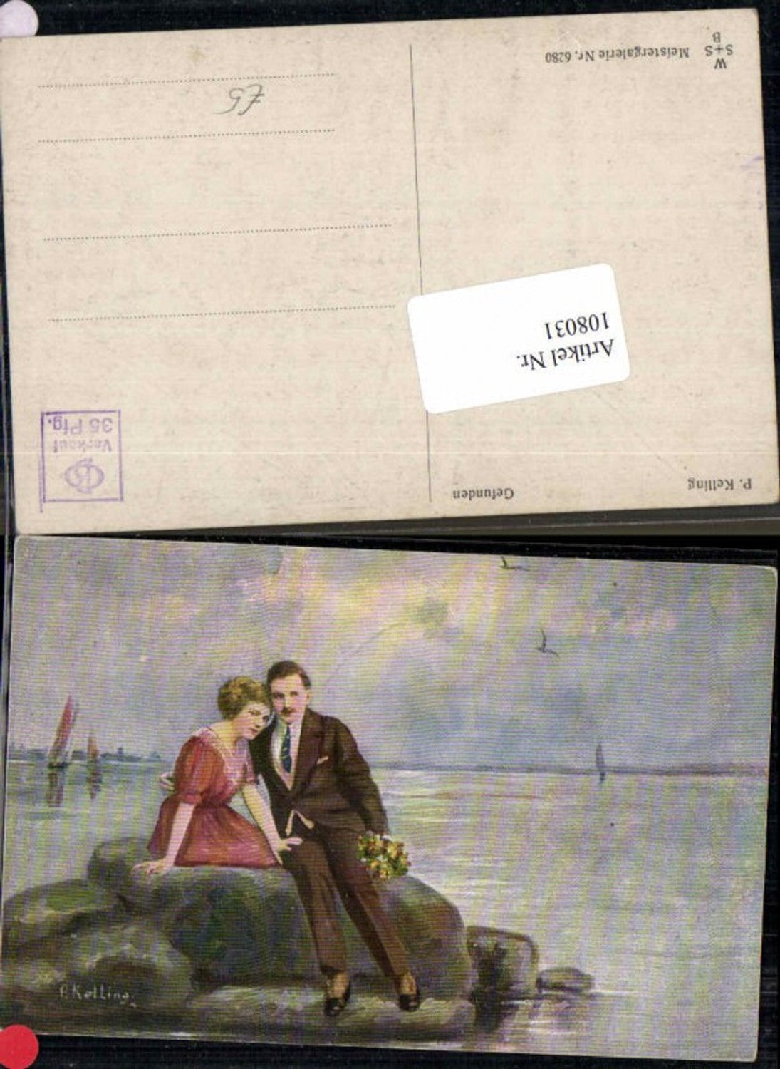 108031,P. Kelling Gefunden Liebespaar