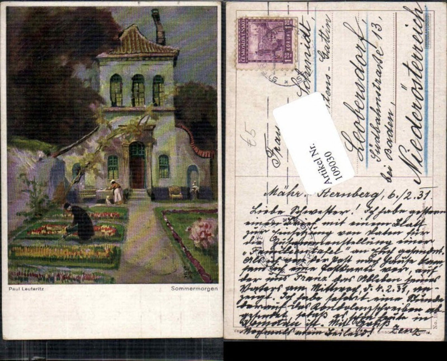 109030,Paul Leuteritz Sommermorgen