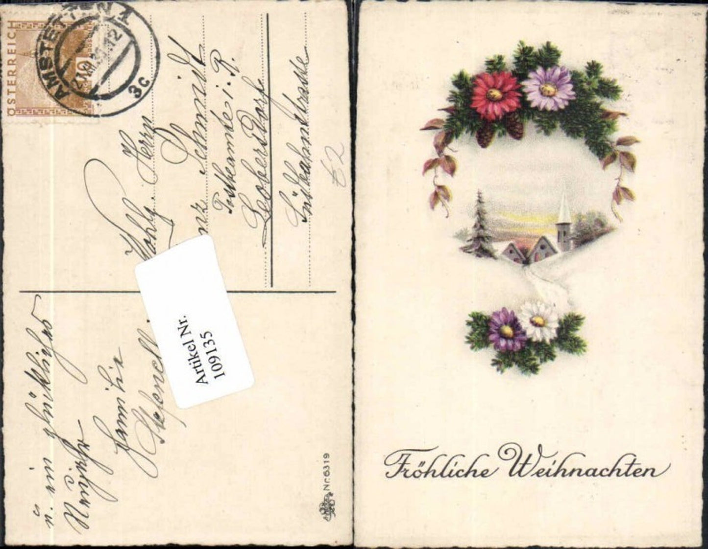109135, Erika 6319 Christmas Flower