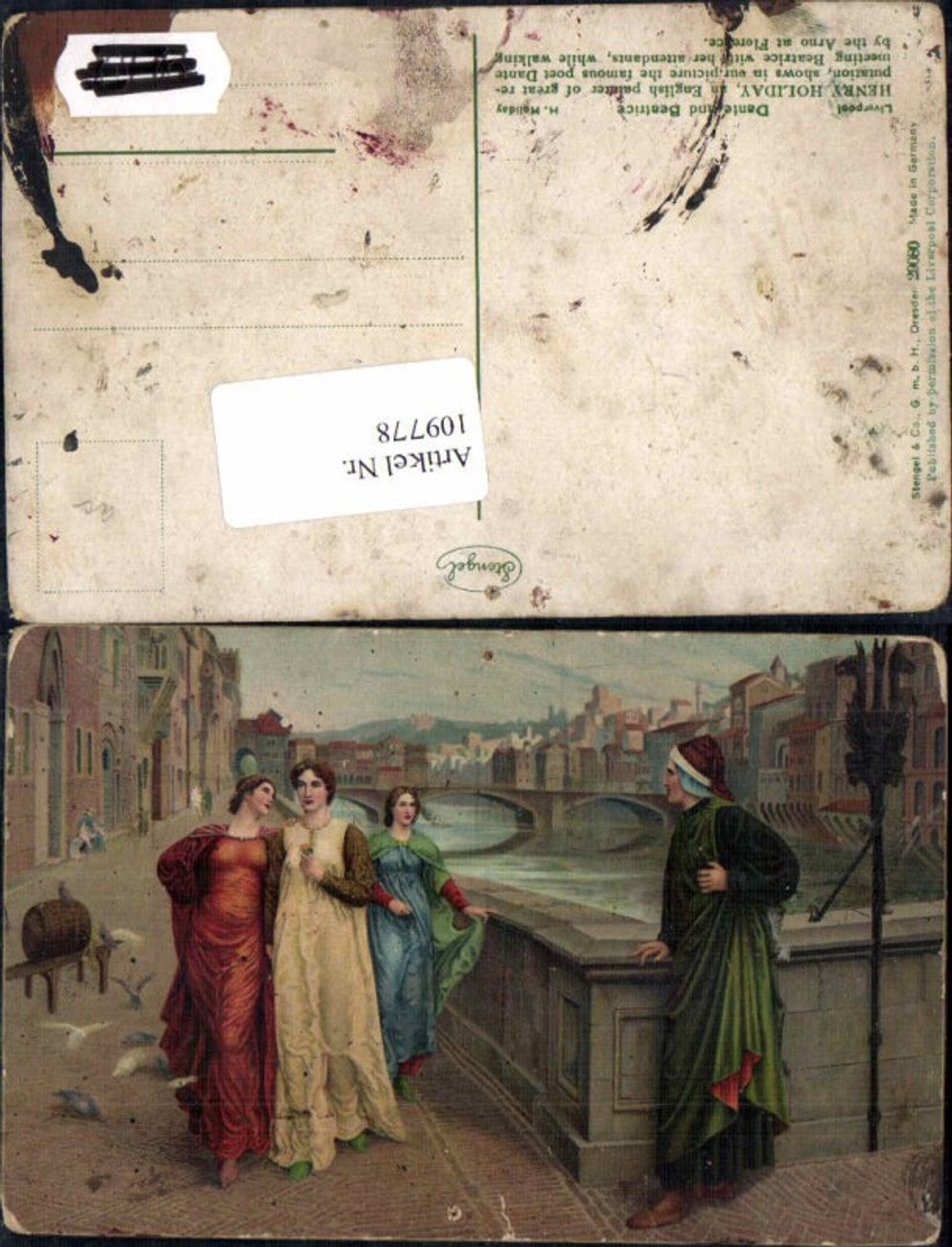 109778,Stengel & Co 29080 Henry Holiday Dante Beatrice