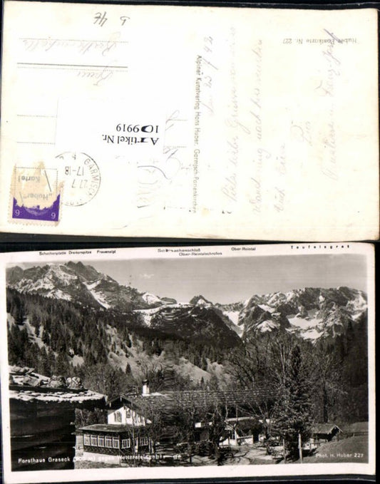 109919,Forsthaus Graseck bei Garmisch Partenkirchen