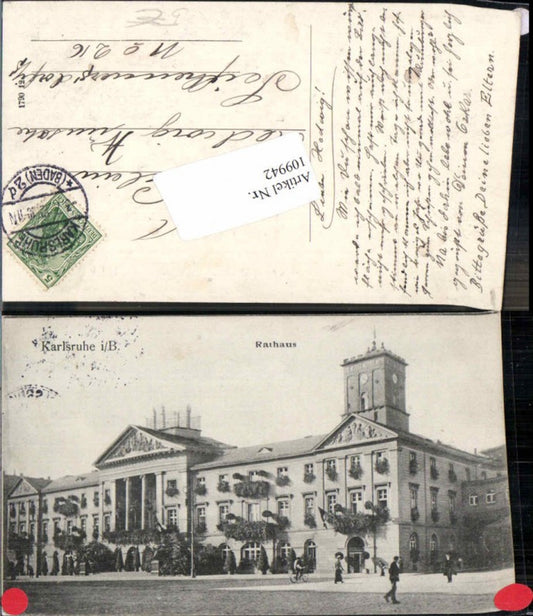 109942, Karlsruhe, scene at the train station, 1910