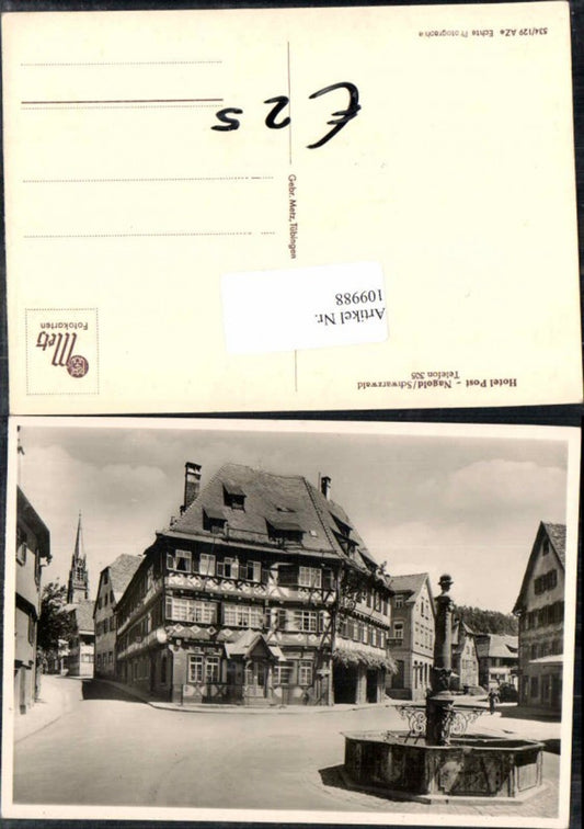 109988, Hotel Post Nagold in the Black Forest