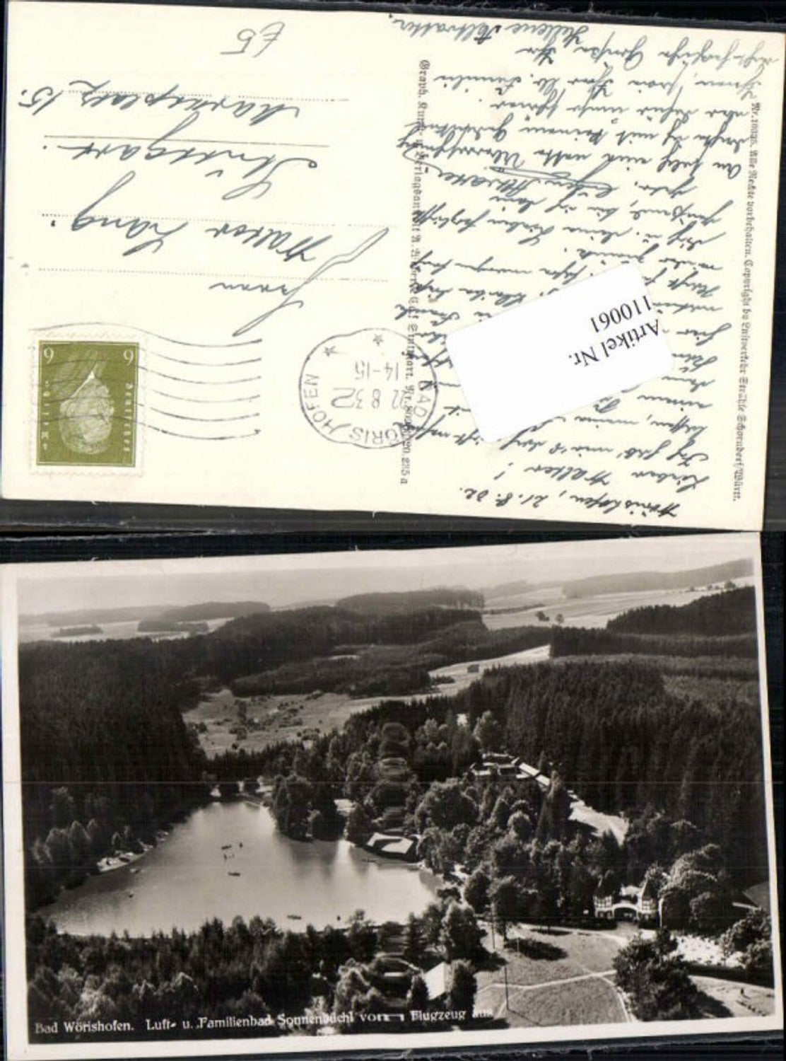 110061,Fliegeraufnahme Bad Wörishofen 1930