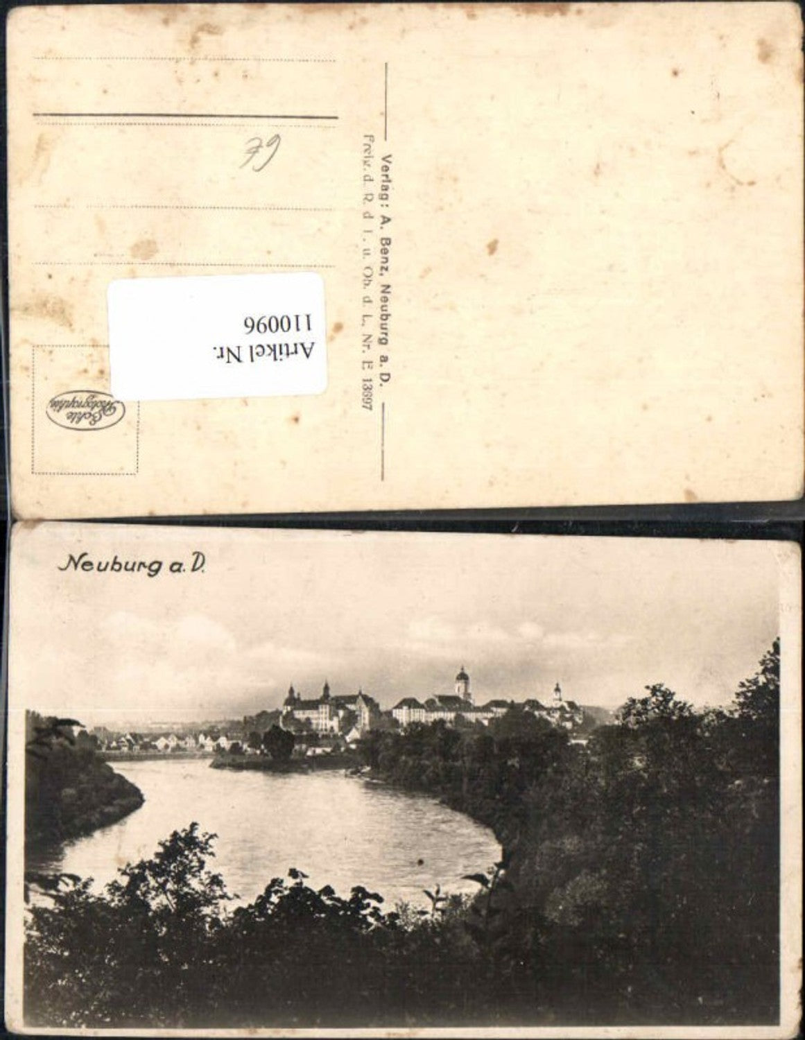 110096, Neuburg an der Donau 1930