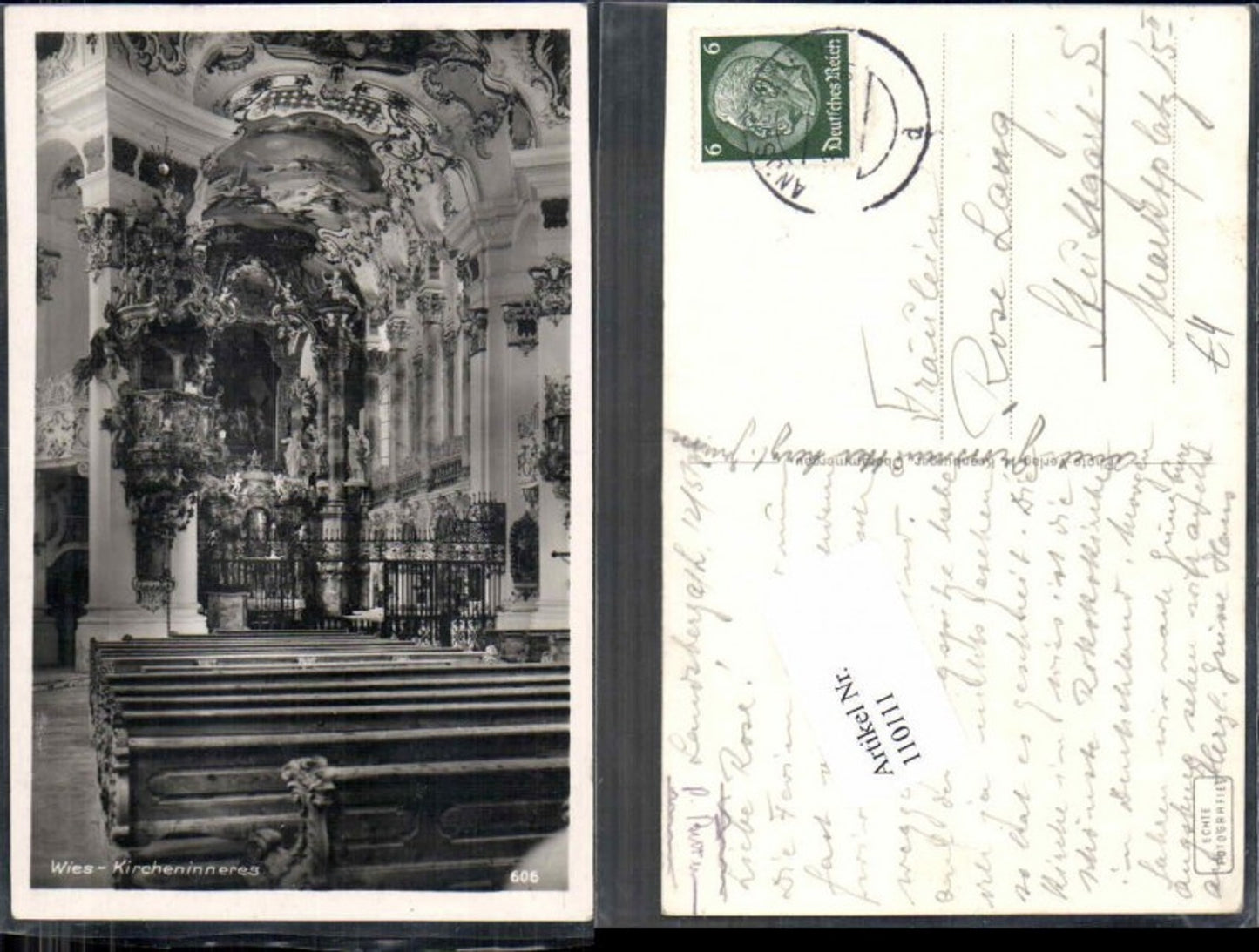 110111,Wies Kirche Innen Altar