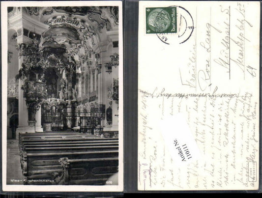110111,Wies Kirche Innen Altar
