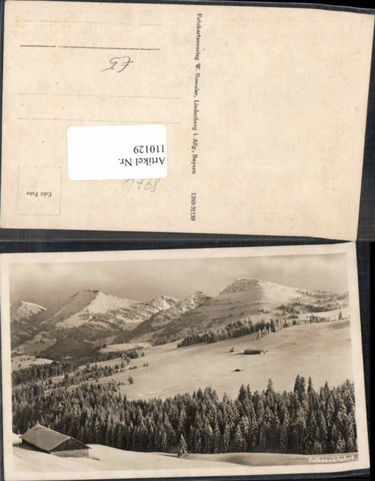 110129,Falkenabfahrt Lindenberg im Allgäu