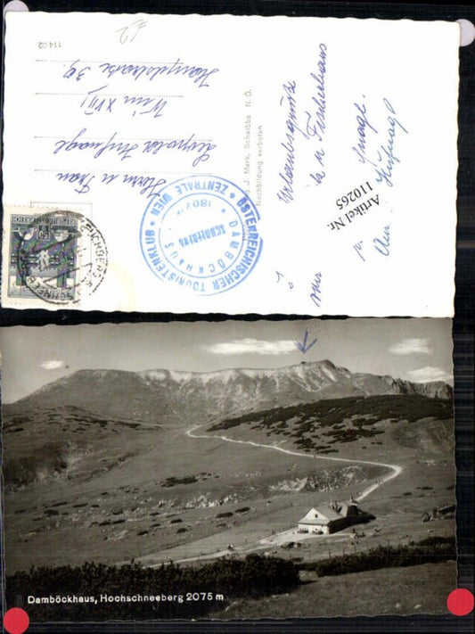 110265,Damböckhaus Hochschneeberg Puchberg am Schneeberg