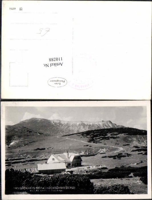 110288,Damböckhaus am Schneeberg bei Puchberg 1940