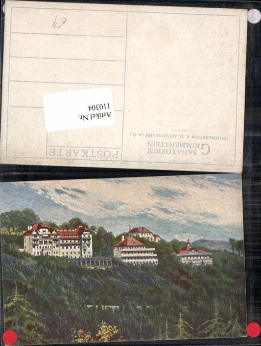 110304,Sanatorium Grimmenstein a.d. Aspangbahn