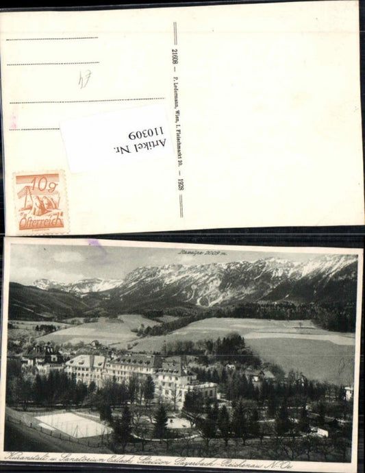 110309,Sanatorium Edlach m. Ort Reichenau Payerbach