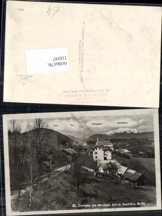 110347,St Corona am wechsel bei Kirchberg