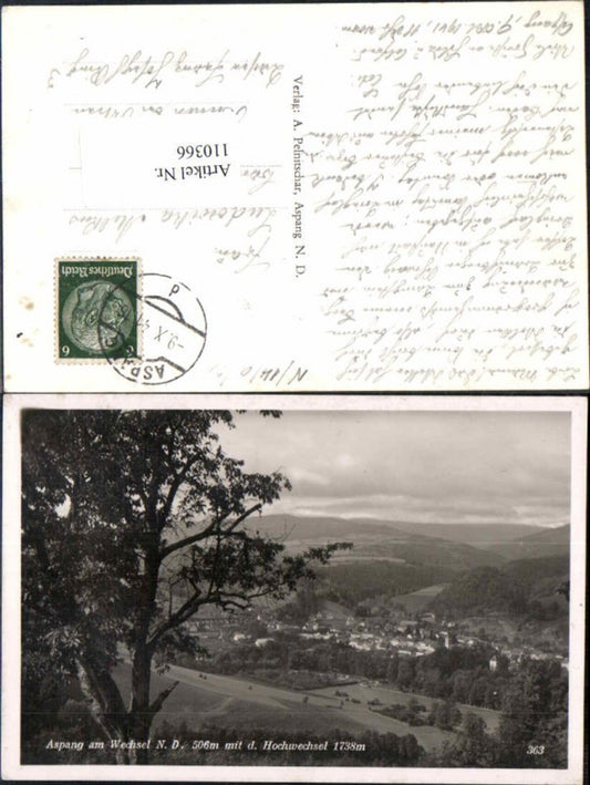 110366,Aspang am Wechsel 1940