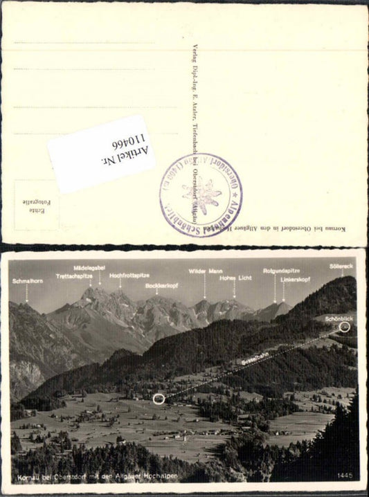 110466,Kornau bei Oberstdorf Allgäu