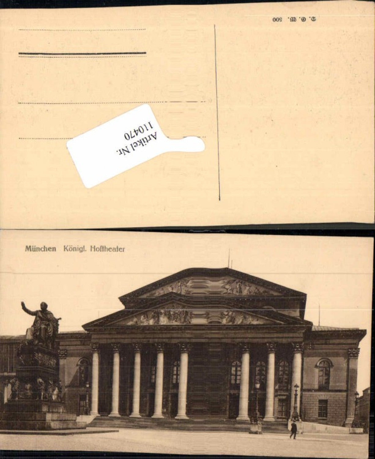 110470,München Hoftheater Theater
