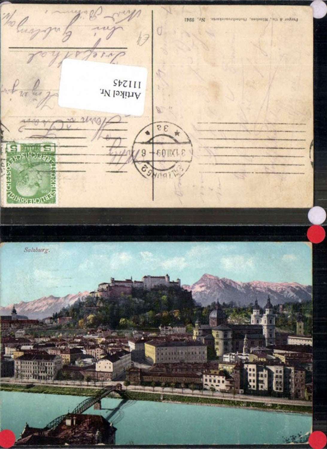 111245,Salzburg Staatsbrücke Brücke COLOR Purger Co 9241