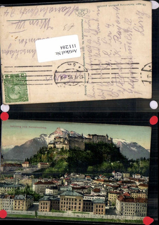 111284,Salzburg vom Kapuzinerberg Stieglbräu
