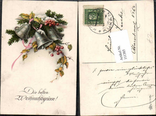 111385, Christmas Erika Verlag 5930 Bells Branches