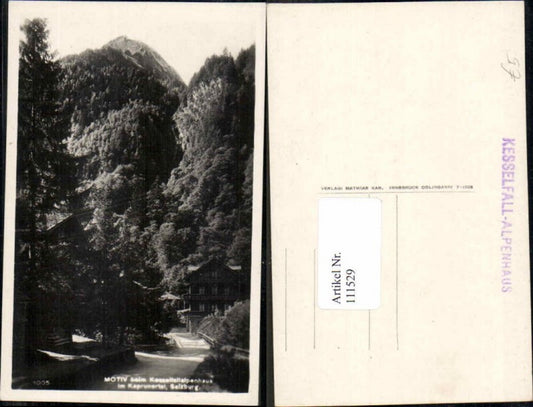111529,Motiv b. Kesselfallalpenhaus Kaprunertal Kaprun