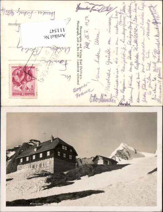 111547,Krefelderhütte bei Zell am See Schmittenhöhe