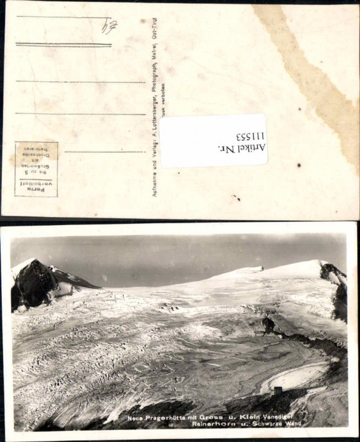 111553,Neue Pragerhütte bei Bramberg Neukirchen reinerhorn