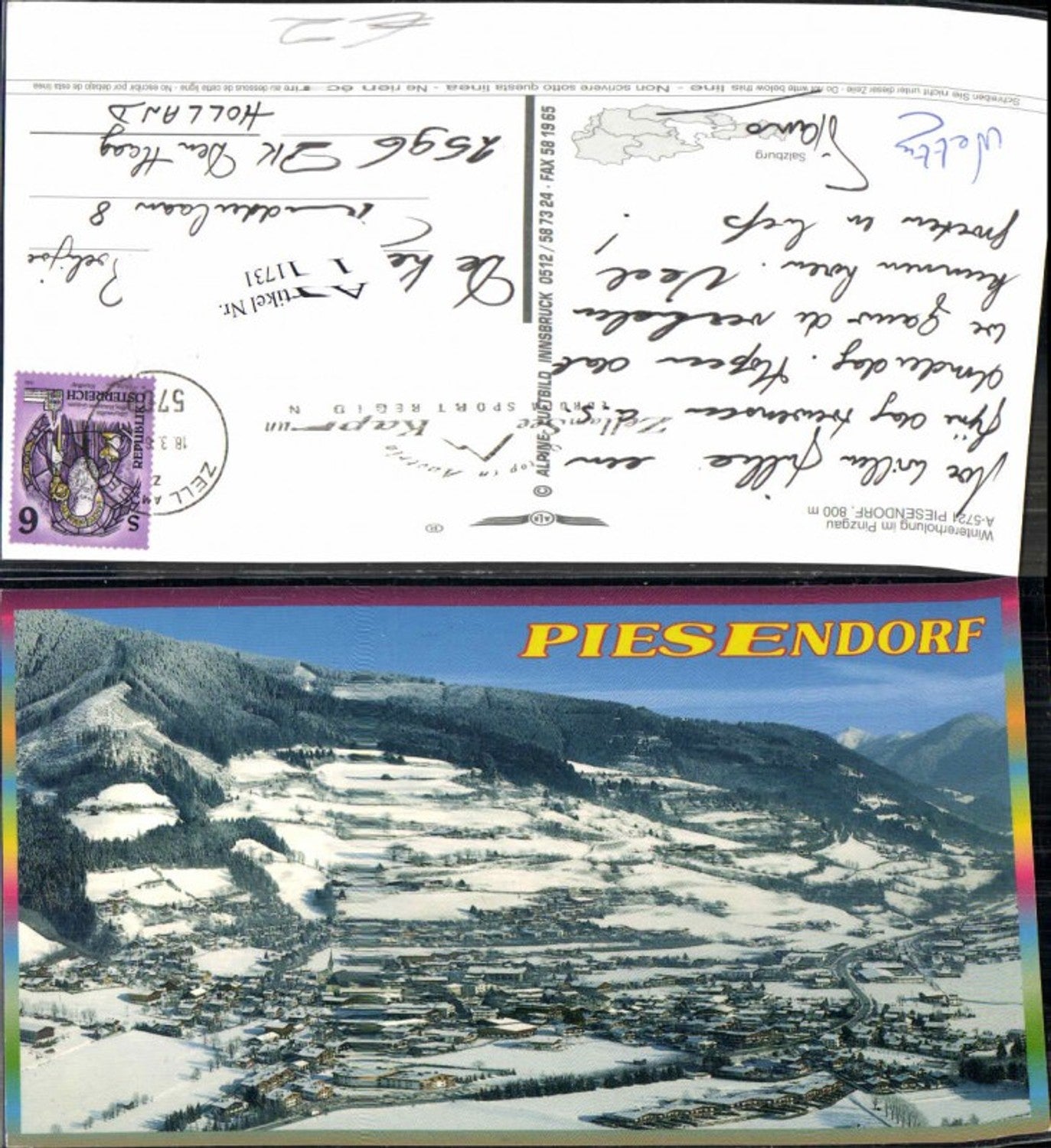 111731,Alpine Fliegeraufnahme Piesendorf im Pinzgau