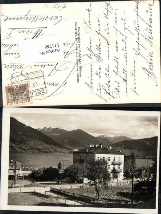 111760,Hotel Pinzgauerhof Zell am See 1932