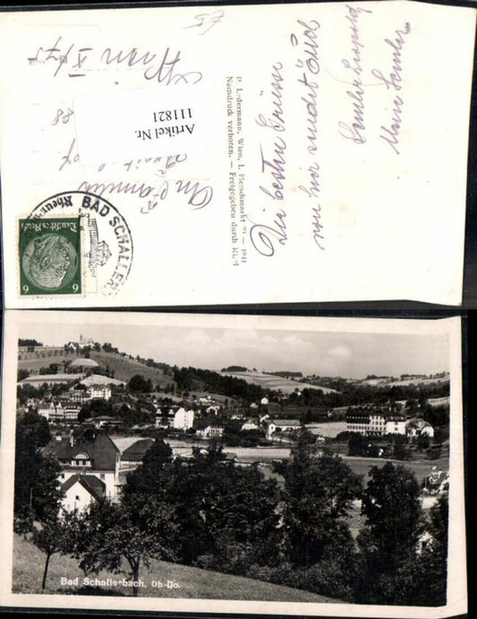 111821,Bad Schallerbach Totale 1940