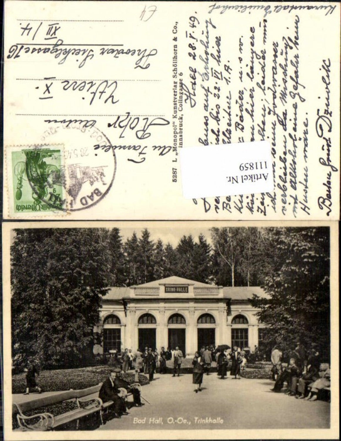 111859,Bad Hall bei Steyr Trinkhalle