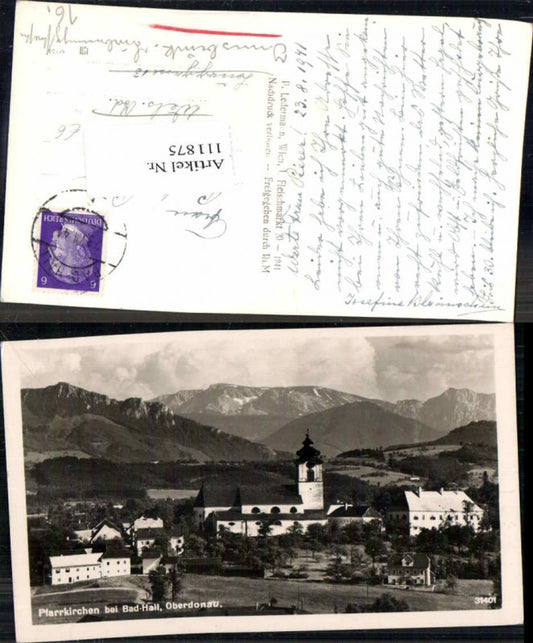 111875,Pfarrkirchen Bad Hall bei Steyr Oberdonau 1941