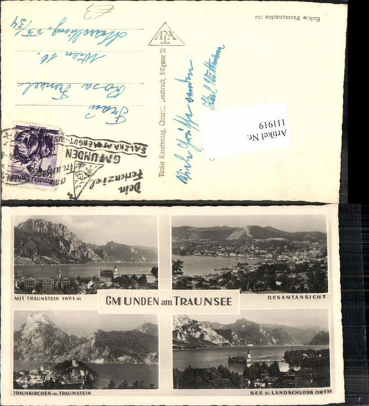 111919,Gmunden am Traunsee Traunstein Traunkirchen