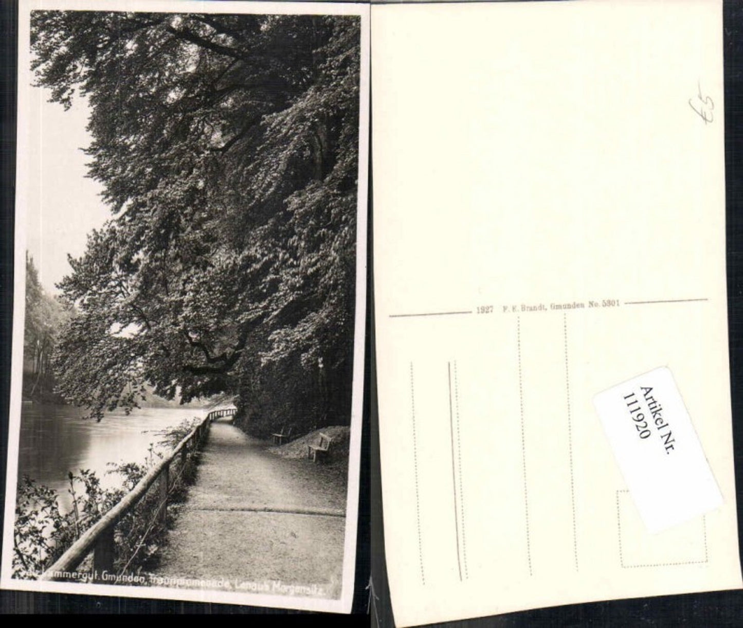 111920,Gmunden Traunpromenade Salzkammergut pub Brandt 5301