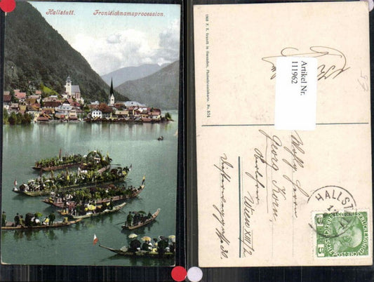 111962,Hallstatt Fronleichnamsprocession Brandt 574