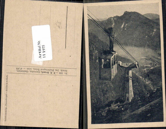 111975,Feuerkogel Seilbahn bei Ebensee Gondel Bergbahn