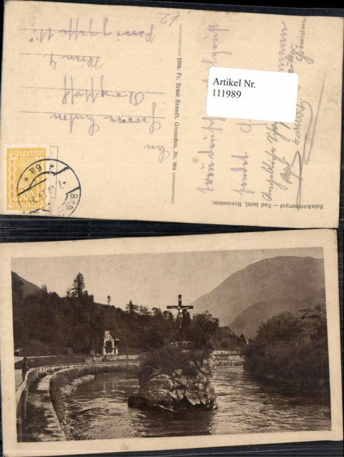 111989,Bad Ischl Kreuzstein 1924 Brandt 064