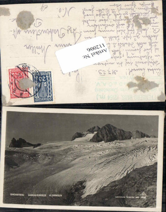 112006,Dachstein Karls Eisfeld Gosau Obertraun