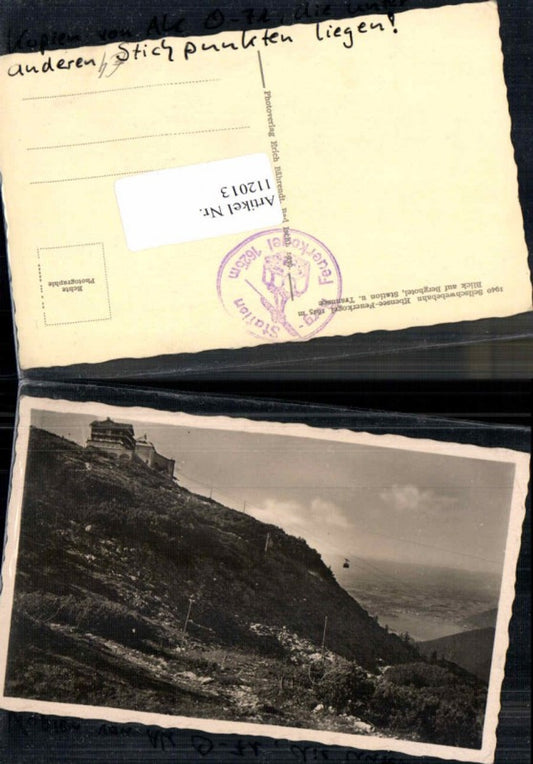 112013,Seilschwebebahn Ebensee Feuerkogel Berghotel Traunsee Seilbahn